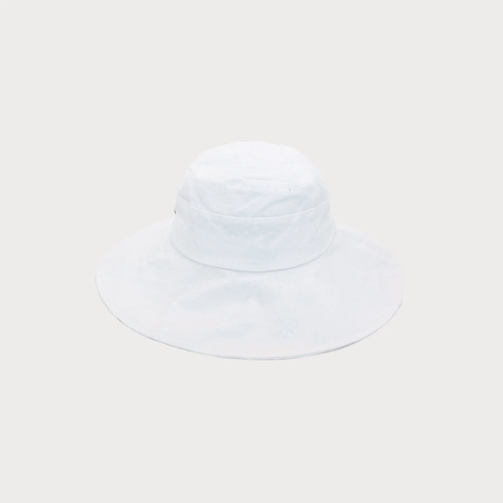 Melrose Bucket Hat | White - Ace Of Something - Coco Blue