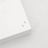 Mini Bar Stud Earrings | Silver - Linda Tahija - Coco Blue