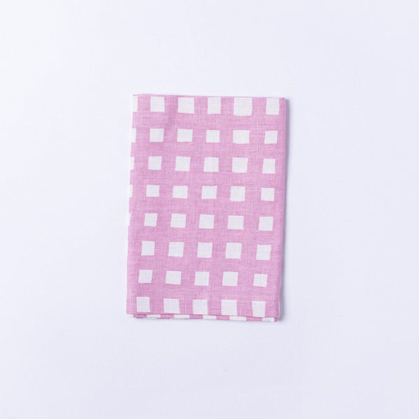 Napkin Set | Lilac Gingham - Bright Threads - Coco Blue
