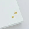 North Star Stud Earrings | Gold - Linda Tahija - Coco Blue