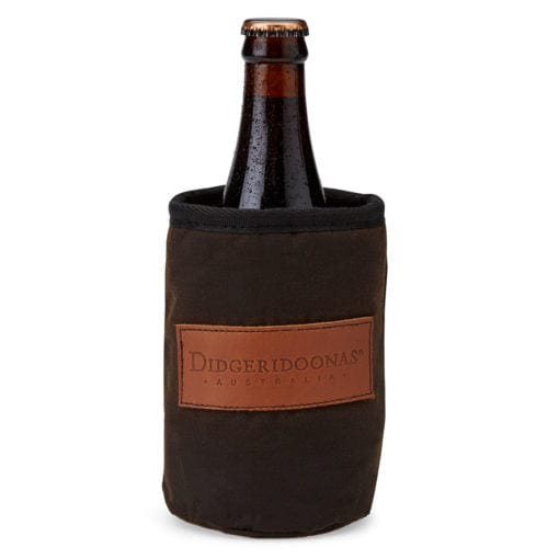 Oilskin Stockman's Stubbie Holder - Didgeridoonas - Coco Blue