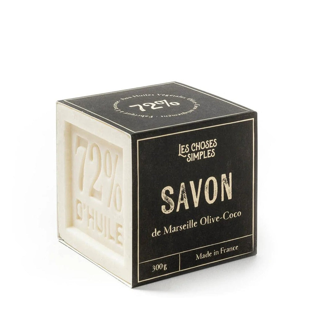 Olive Coco Marsielles Soap Cube - Les Choses Simples - Coco Blue