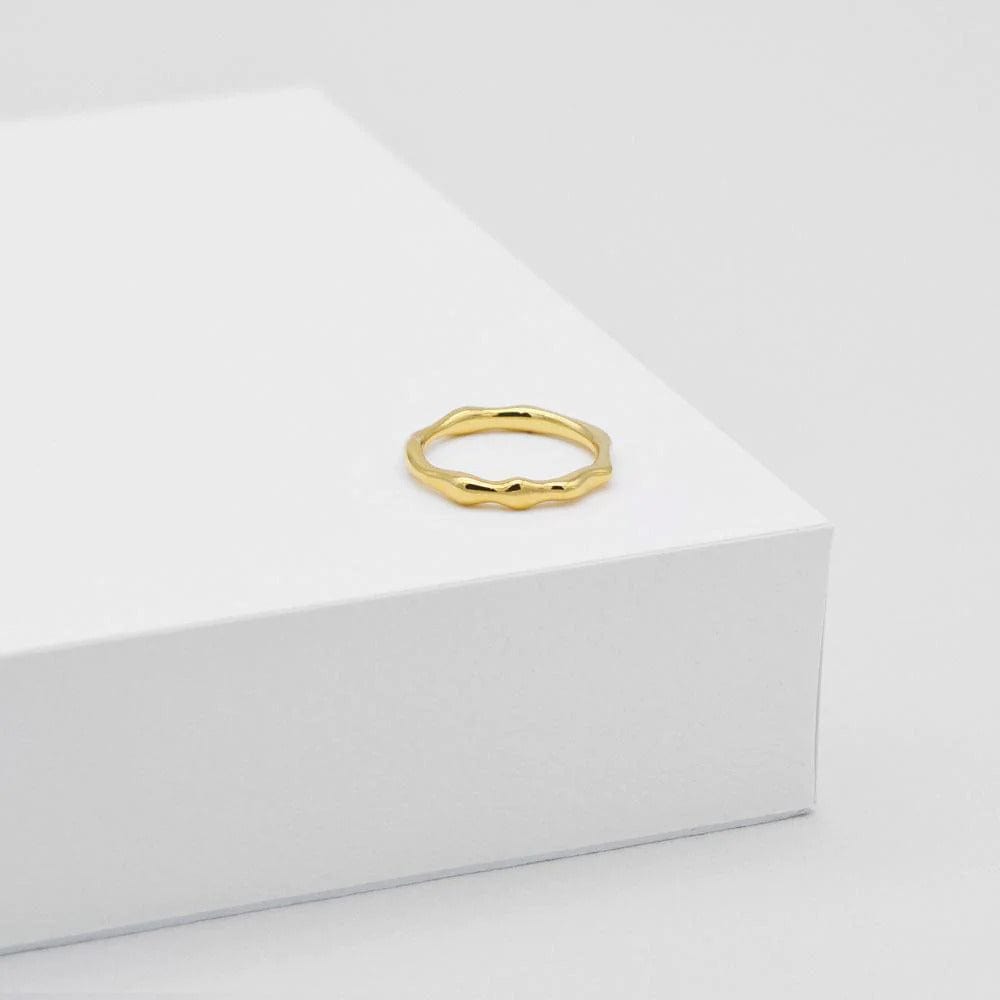 Organica Thin Ring | Gold - Linda Tahija - Coco Blue