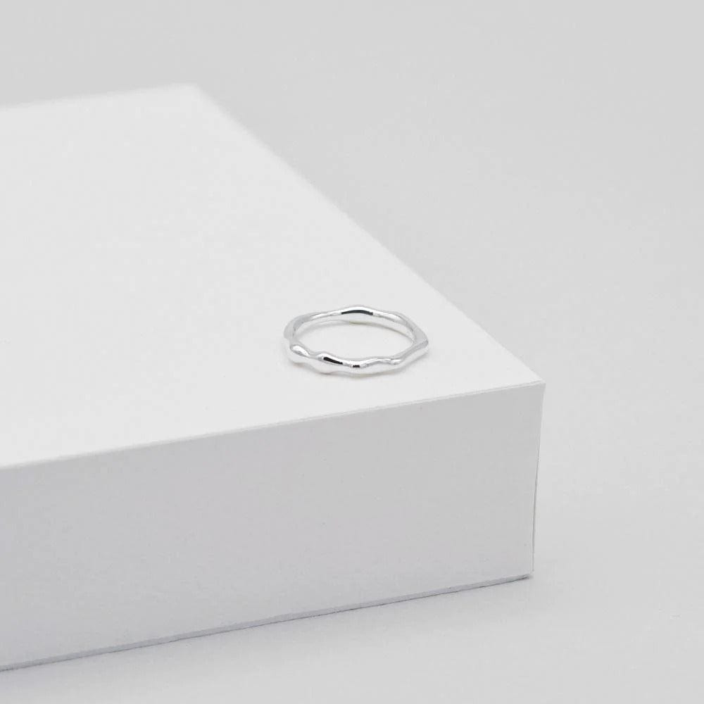 Organica Thin Ring | Silver - Linda Tahija - Coco Blue
