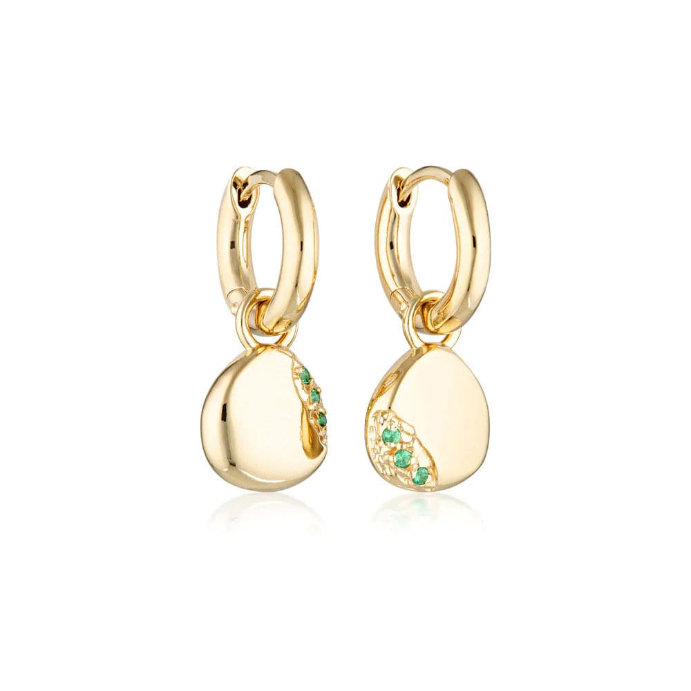 Pieces of You Hoop Earrings | Gold - Linda Tahija - Coco Blue