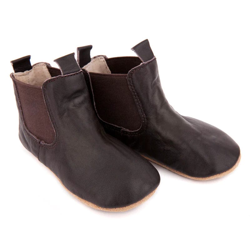 Pre-Walker Riding Boots | Chocolate Leather - Skeanie - Coco Blue