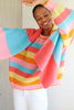 Quayside Sweater | Rainbow - Alessandra - Coco Blue