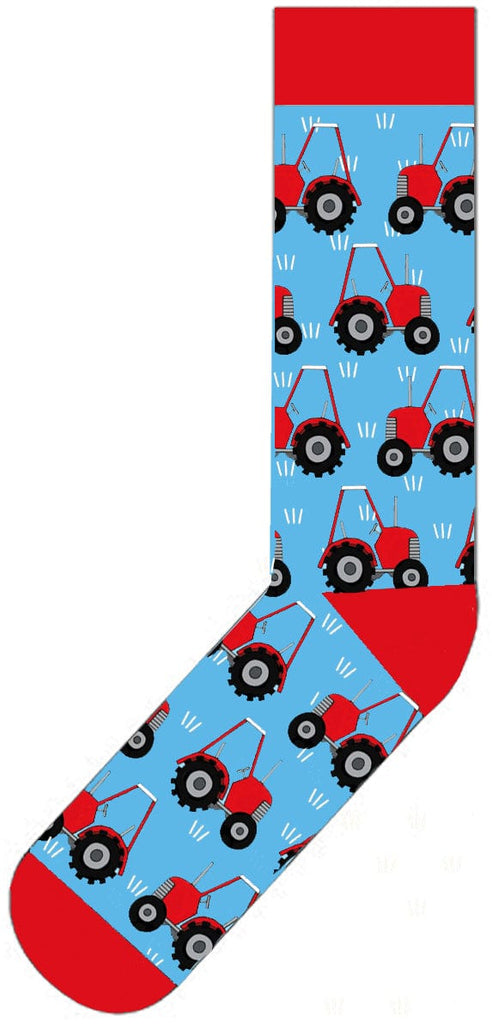 Red Tractor Designs Socks | 7 Designs - Red Tractor Designs - Coco Blue
