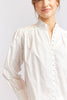 Rosemary Poplin Shirt | White - Alessandra - Coco Blue