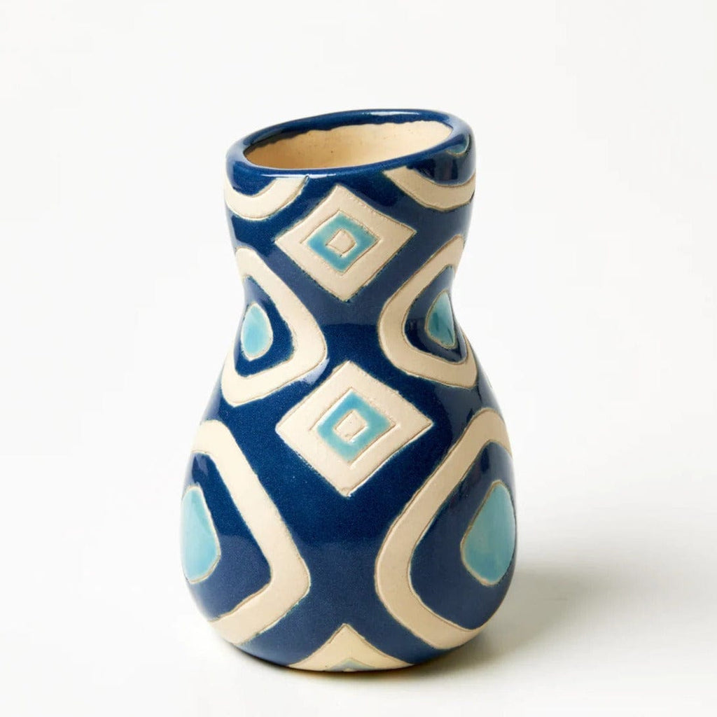 Saturday Vase | Impulse Blue - Jones & Co - Coco Blue