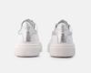 Sofia Sneaker | Bianco/Silver - Dept. of Finery - Coco Blue