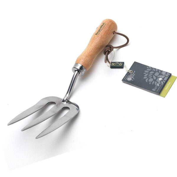Stainless Steel Hand Fork - Burgon & Ball - Coco Blue