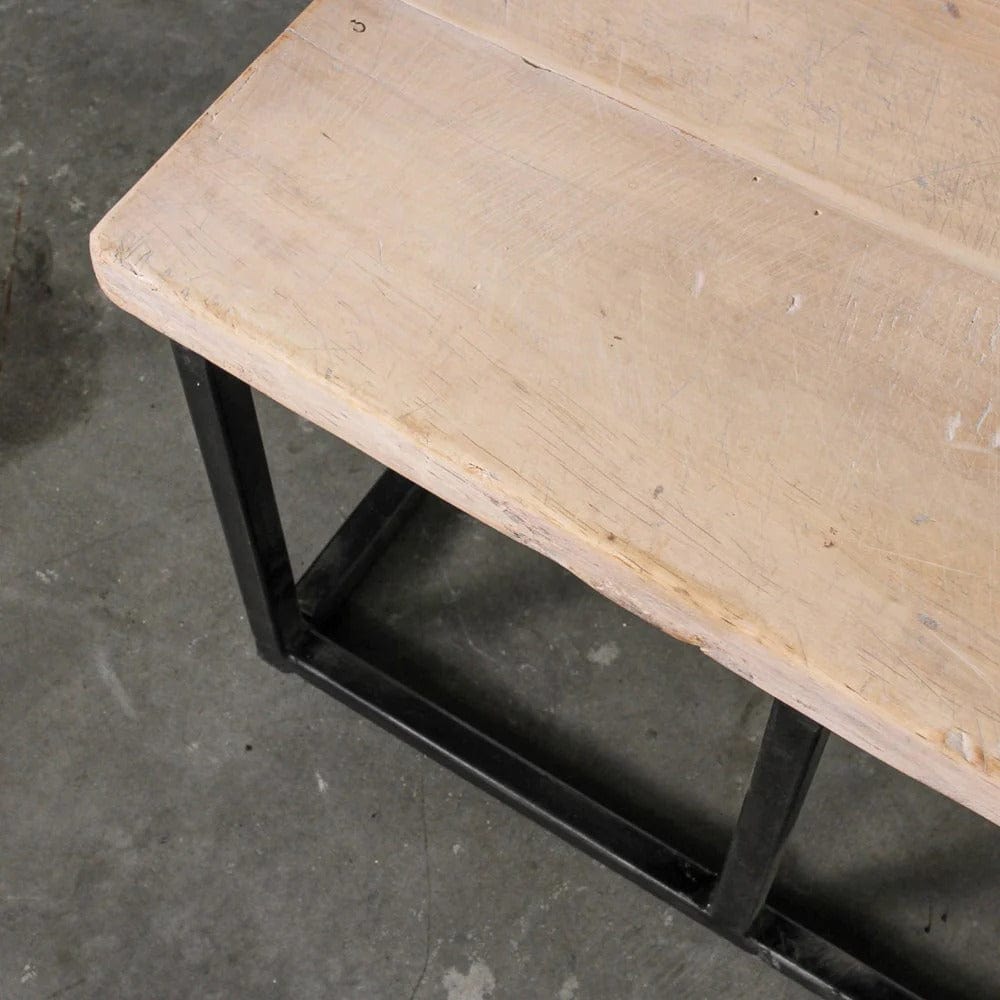 Steel Leg Coffee Table - Indigo Love Collectors - Coco Blue