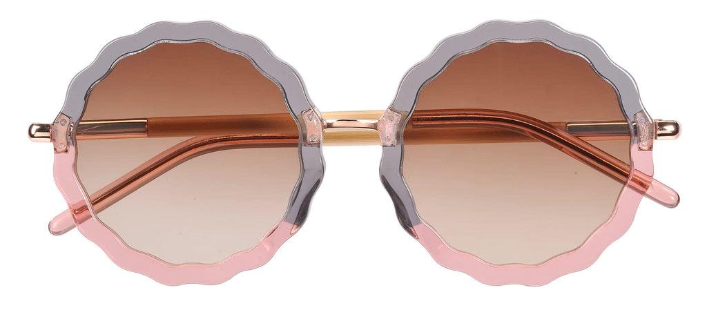 Sunglasses | Bloom | Grey & Pink - Sticks & Sparrow - Coco Blue