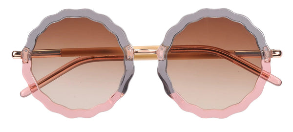 Sunglasses | Bloom | Grey & Pink - Sticks & Sparrow - Coco Blue