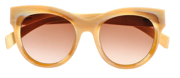 Sunglasses | Poppy | Bone - Sticks & Sparrow - Coco Blue