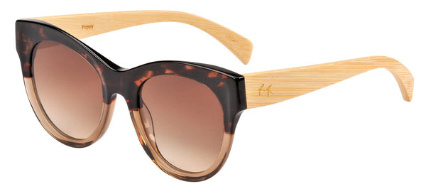 Sunglasses | Poppy | Gradient Brown - Sticks & Sparrow - Coco Blue