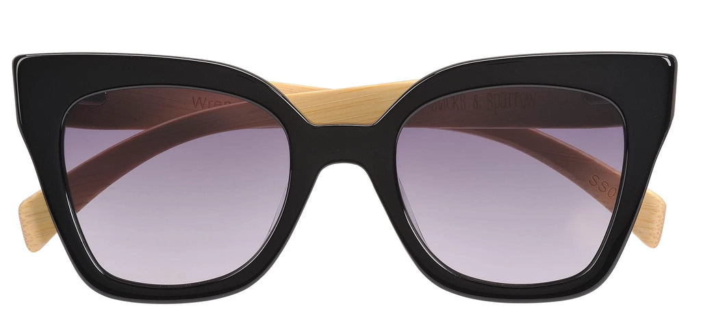 Sunglasses | Wren | Black - Sticks & Sparrow - Coco Blue