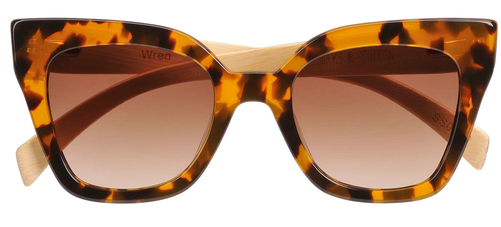 Sunglasses | Wren | Honey Tort - Sticks & Sparrow - Coco Blue
