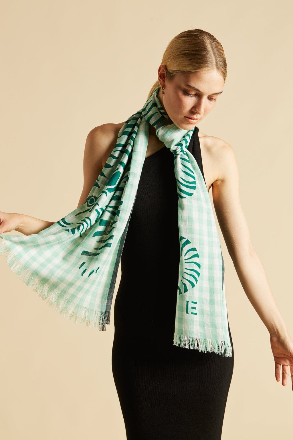 Thyla Scarf | Mint - Inoui Editions - Coco Blue