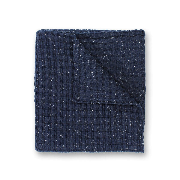 Tonka Textured Baby Blanket | Navy - Coco Blue - Coco Blue