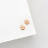 Vega Stud Earrings | Rose Gold - Linda Tahija - Coco Blue