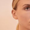 Vega Stud Earrings | Silver - Linda Tahija - Coco Blue