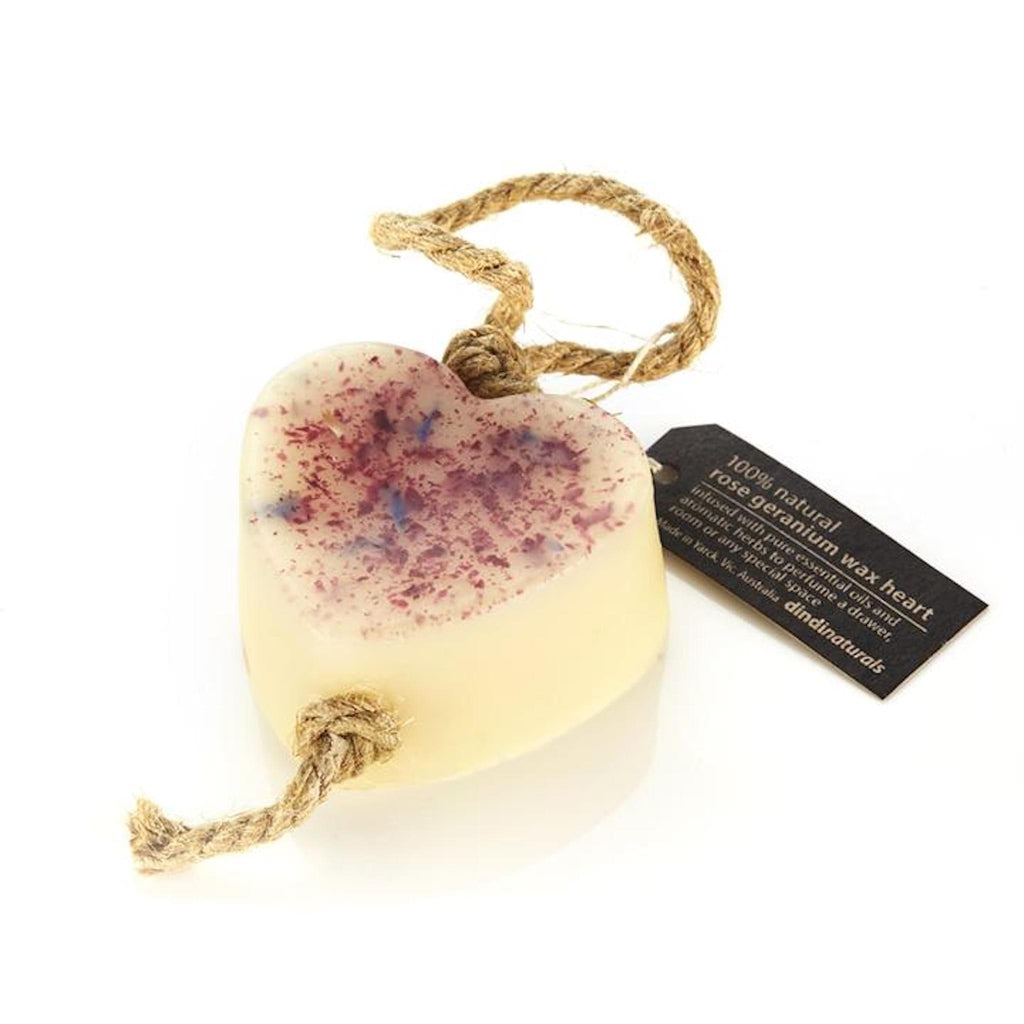 Wax Heart Rose Geranium - Dindi - Coco Blue