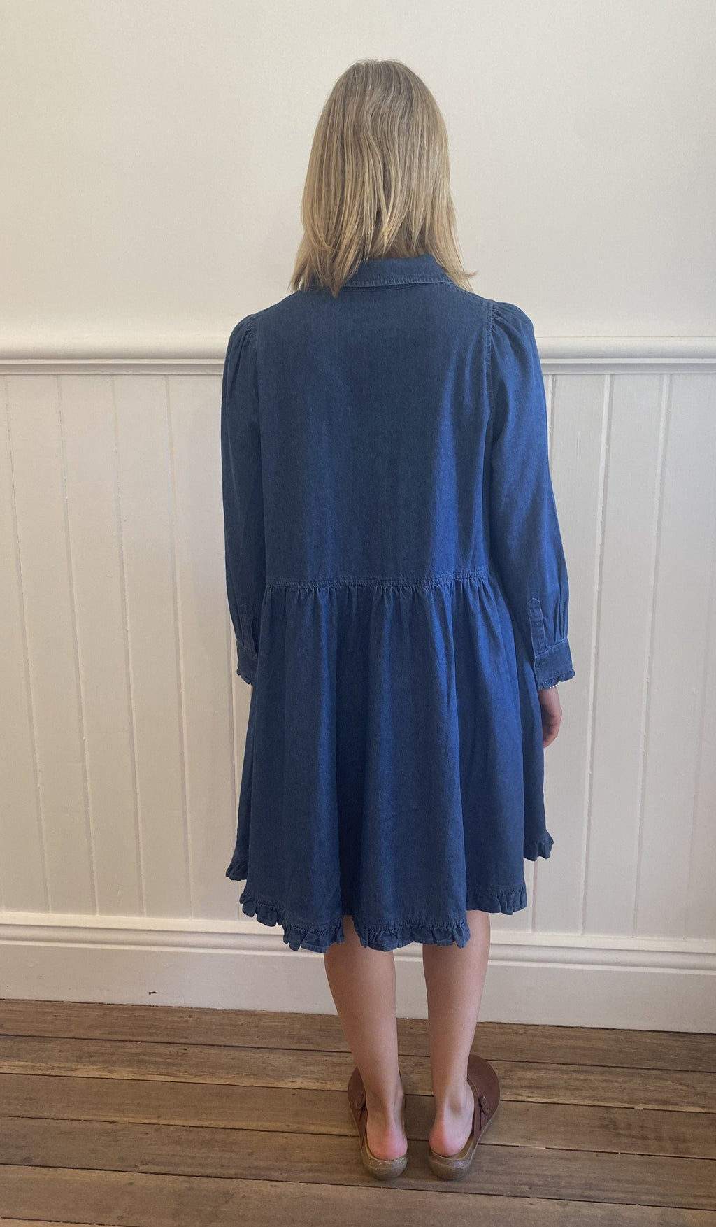 Willow Dress | Denim - Alessandra - Coco Blue