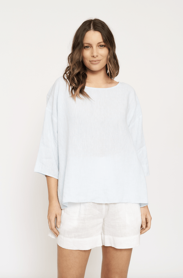 Windcheater Top | Ice Blue | Last One Size S - Alessandra - Coco Blue