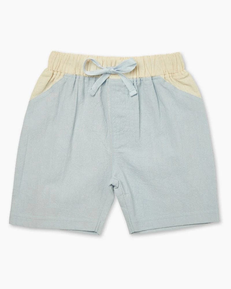 Xander Shorts | Blue & Bone - Walnut - Coco Blue